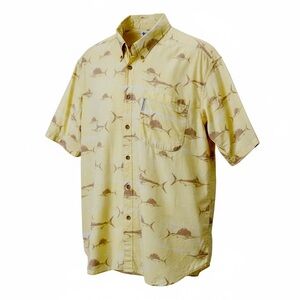 COLUMBIA Short Sleeve Button Down Shirt